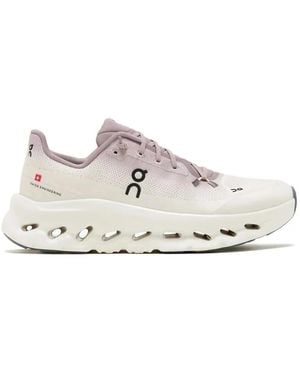 On Shoes Schoenen ,Roze ,Polyester Cloudtilt - Wit