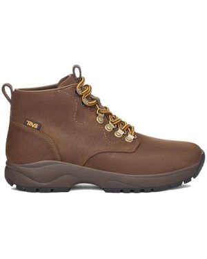 Teva Wasserdichter Brauner Trekkingstiefel