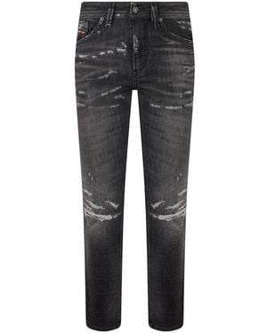 DIESEL Slim-Fit Jeans - Grey