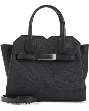 Valextra Milano Micro Bag - Schwarz
