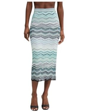 Missoni Midi Skirts - Azul