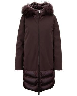 Rrd Down Coats - Marrone
