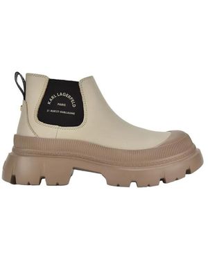 Karl Lagerfeld Chelsea Boots - Neutro