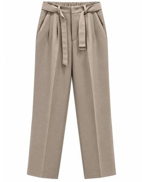 BE ABLE Wide Trousers - Gris
