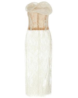 Magda Butrym Midi Dresses - White