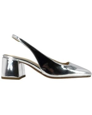 Anna F. Court Shoes - Metallic