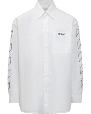 Off-White c/o Virgil Abloh Casual Shirts - Wit