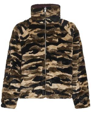 PDF Faux Fur & Shearling Jackets - Green