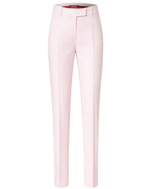 Max Mara Slim-Fit Trousers - Rosa