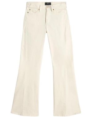 7 For All Mankind Flared Jeans - Neutro