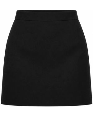 Dolce & Gabbana Geweven Rok - Zwart