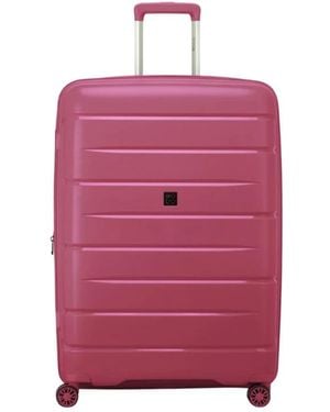 Roncato Koffers ,Bruin ,Uitbreidbare Grote Hardcase Trolley - Roze