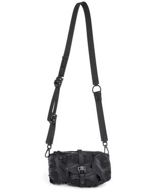 Innerraum Schwarze Crossbody Bag Mit Logo-Print