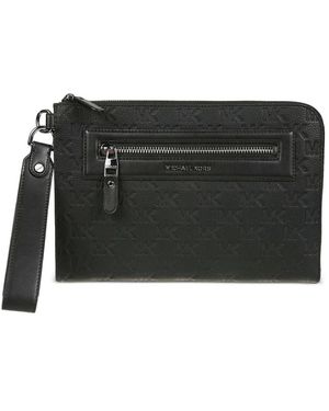 Michael Kors Leder-Portemonnaie - Schwarz