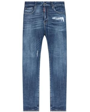 DSquared² Jeans ,Blauw ,Slim-Fit Jeans