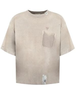 Maison Mihara Yasuhiro T-Shirts - Natural