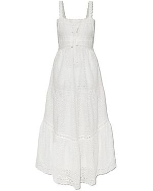 Ulla Johnson Constance Cami Katoenen Jurk - Wit