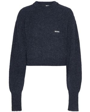 ROTATE BIRGER CHRISTENSEN Round-Neck Knitwear - Azul