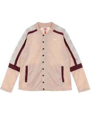 Kappa Jassen ,Veelkleurig ,Polyester Track Jacket - Roze
