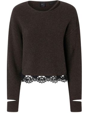 Pinko Round-Neck Knitwear - Nero