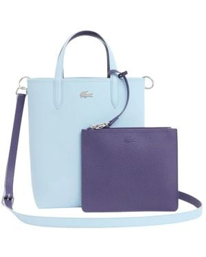 Lacoste Anna Vertikale Wende-Tasche - Blau