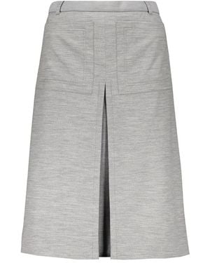 Burberry Midi Skirts - Gris