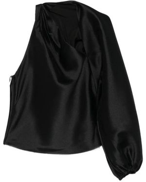 Self-Portrait Blouses - Black