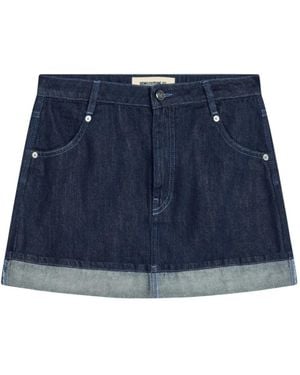 Semicouture Floriane Miniskirt - Blauw