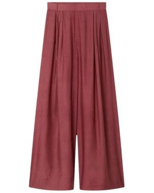 Mes Demoiselles Wide Trousers - Red