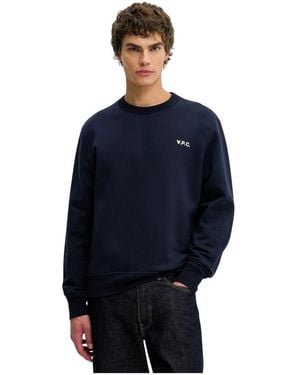 A.P.C. Sweatshirts - Blu