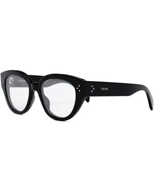 Celine Accessoires ,Zwart ,Cat-Eye Optisch Montuur