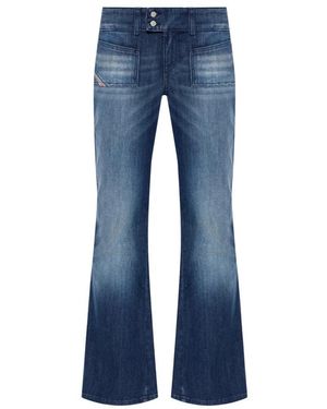 DIESEL Flared Jeans - Azul