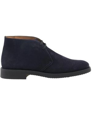 Antica Cuoieria Lace-Up Boots - Blu