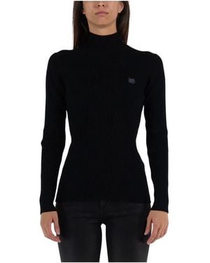 Maison Kitsuné Turtlenecks - Zwart