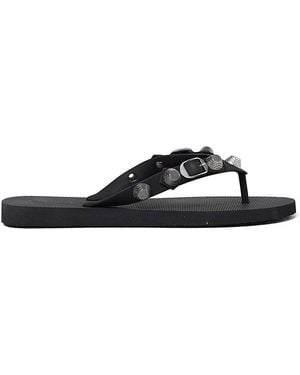 Balenciaga Flip Flops - Blue