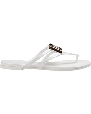 Dolce & Gabbana Flip Flops - Bianco