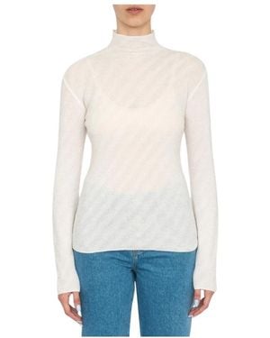 Emporio Armani Turtlenecks - White