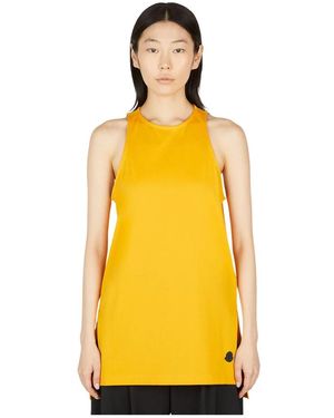 Moncler Relaxed Tank Top - Geel