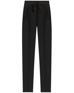 Twinset Straight Trousers - Black