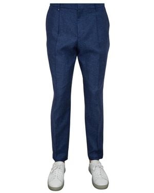 BOSS C-Perin-Pl-251 Broek - Blauw