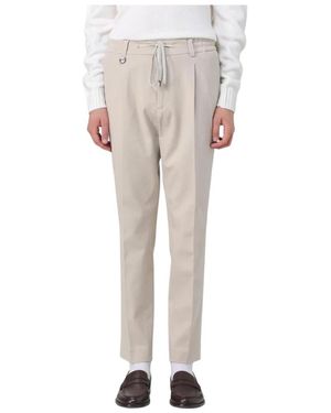 Paolo Pecora Slim-Fit Trousers - Neutro