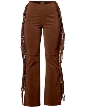 Goldbergh Straight Trousers - Brown