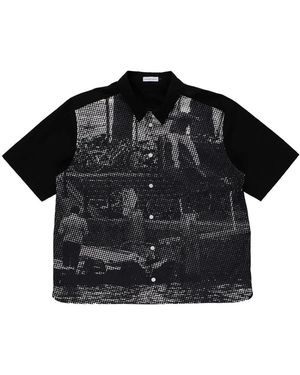 Pop Trading Co. Short Sleeve Shirts - Zwart