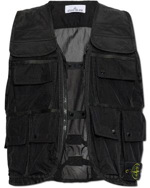 Stone Island Pocket Vest - Zwart