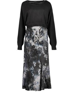 Desigual Dubrovnik 2-In-1 Jurk - Zwart