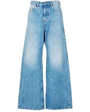 DIESEL Wide Jeans - Blue
