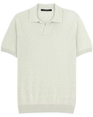 Tagliatore V-Ausschnitt Strickware - Weiß