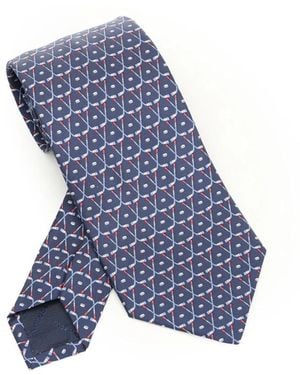 Ferragamo Ties - Blu