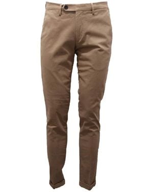 Michael Coal Slim-Fit Trousers - Grey