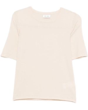 Soft Goat Cashmere Knitwear - Natural